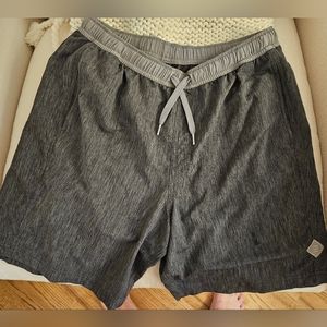 Men's Free Fly Gray Shorts Medium